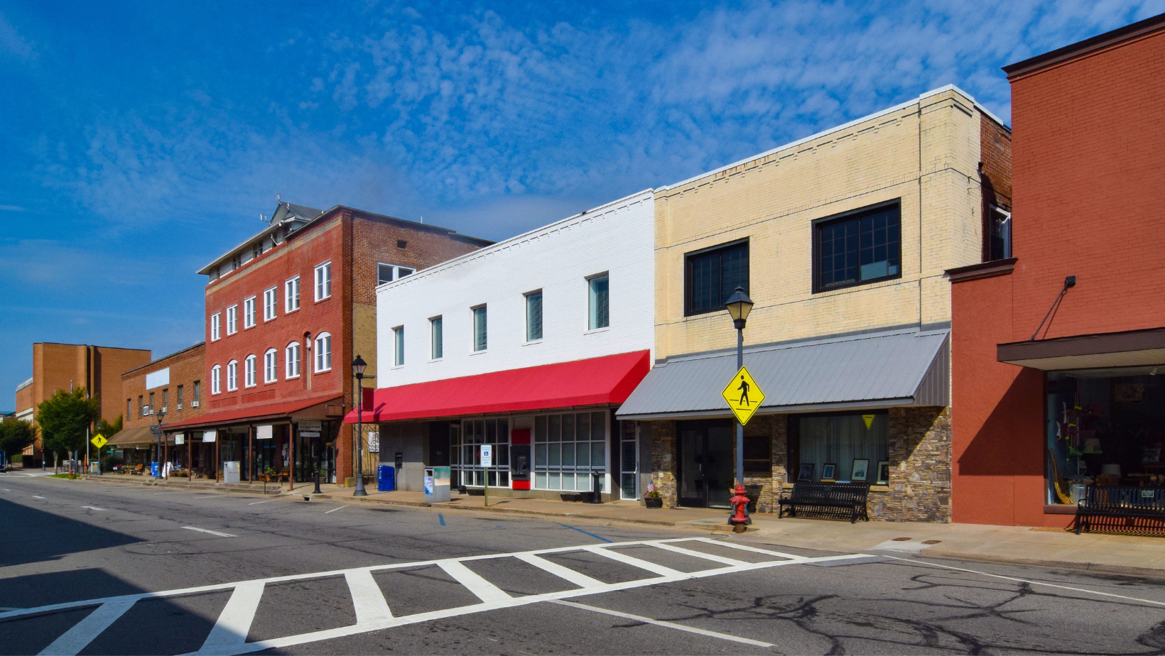 Small town in the US.